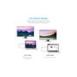 Кабель мультимедійний USB-C to VGA M 1.8m black Choetech (XCV-1801-BK) - уменьшенное изображение 6
