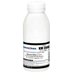 Тонер Kyocera TK-1150/TK-1160/TK-1170 125г фасовка Tomoegawa (ED-15-KM2040-125) зображення 1