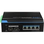 Комутатор мережевий Utepo UTP7304GE-POE - зменшене зображення 1
