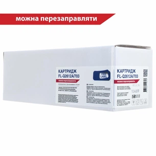 Картридж FREE Label HP LJ Q2612A/CANON 703 (FL-Q2612A/703) зображення 1