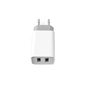 Зарядний пристрій ColorWay 2USB AUTO ID 2.1A (10W) (CW-CHS015-WT) - зменшене зображення 4