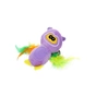 Игрушка для кошек Hippie Pet Сова фіолетова 10 см (HIPCT2304032V) - уменьшенное изображение 1