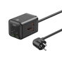 Сетевой фильтр XO (WL24.black) 2 розетки, 2 х USB, 2 x USB-C, 1.5 м, Black - уменьшенное изображение 1