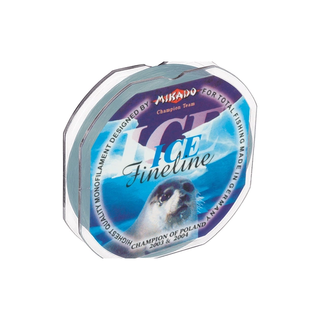 Волосінь Mikado Fineline Ice 30 м 0,18 мм 4,25 кг Grey (ZJD-018-P) - изображение 1