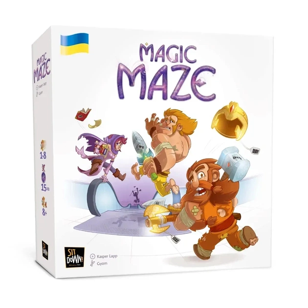 Настольная игра WoodCat Magic Maze (укр.) (W0013) - изображение 1