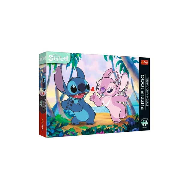Пазл Trefl Premium Plus Lilo&Stitch 1000 елементів (5900511120790) - зображення 1