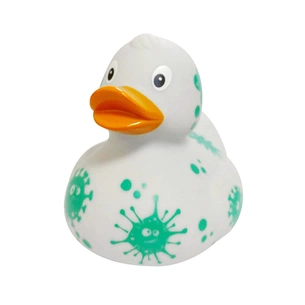 Іграшка для ванної Funny Ducks Качка Вірус (L1308) зображення 1