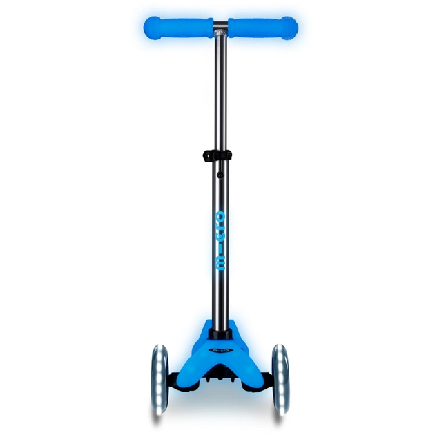 Самокат Micro Mini Deluxe Glow LED Арктичний синій (MMD215) - picture 4