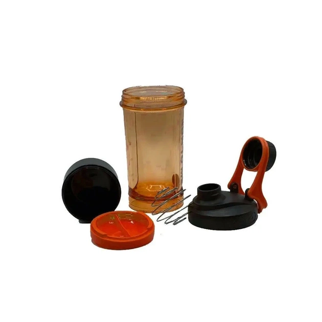 Шейкер спортивний Casno 600 мл KXN-1199 з вінчиком Помаранчевий (KXN-1199_Orange) - picture 5