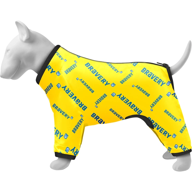 Дощовик для тварин Collar WAUDOG Clothes Сміливість M45 В 55-60 см, С 37-40 см (5345-0231) - зображення 1