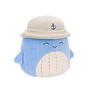 М'яка іграшка Squishmallows Синій кит Самір у панамі 19 см (SQCR06593) - зменшене зображення 6
