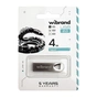 USB флеш накопичувач Wibrand 4GB Taipan Silver USB 2.0 (WI2.0/TA4U2S) - зменшене зображення 3