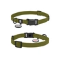 Нашийник для тварин WAUDOG Magnet c QR паспортом, магнітна пряжка-фастекс S хакі (279431) - зменшене зображення 1