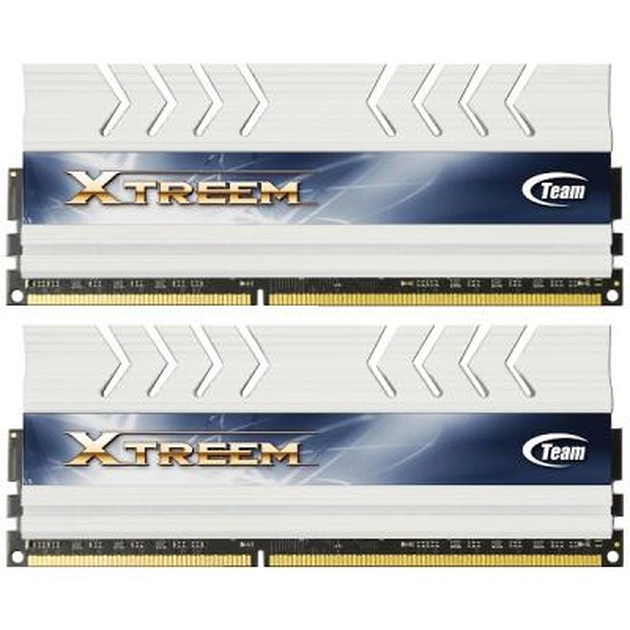 Модуль пам'яті для комп'ютера DDR3 8GB (2x4GB) 2400 MHz Extreem White Team (TXWD38G2400HC10QDC01) - изображение 1