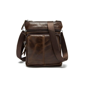 Сумка Vintage Коричнева (14608) зображення 1