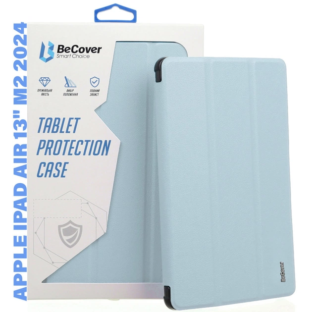 Чохол до планшета BeCover Magnetic Apple iPad Air 13" M2 2024 Light Blue (711482) - изображение 1