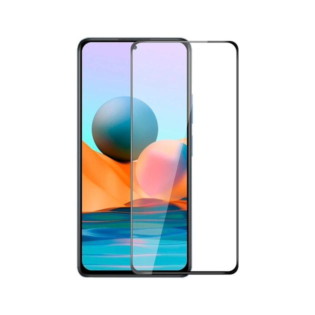 Стекло защитное PowerPlant Full screen Xiaomi Redmi Note 10 (GL609840) - изображение 1