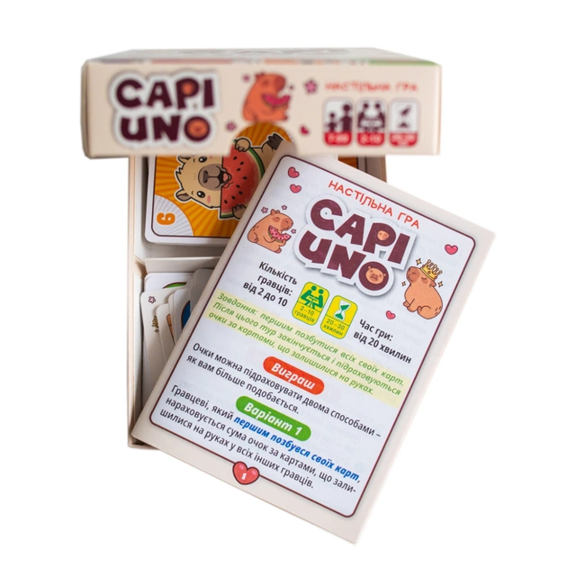 Настільна гра Ранок Капі UNO (4827476909394) - изображение 6