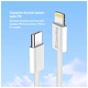 Дата кабель USB-C to Lightning 2.0m PD 27W braided gray ColorWay (CW-CBPDCL068-GR) - preview 10