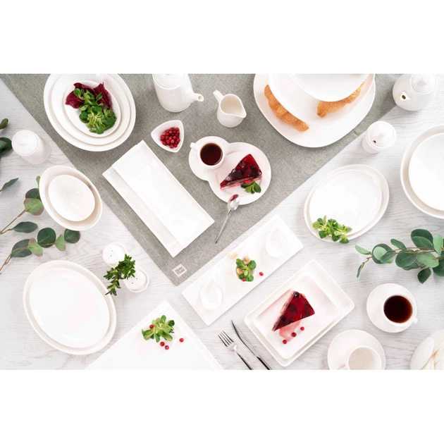 Тарілка Ardesto Imola Dessert Quadrate 23x23 см (AR3715) - picture 3