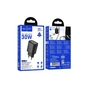 Зарядное устройство HOCO N63 USB-C PD30W + USB QC3.0 black (6942007644358) - уменьшенное изображение 2