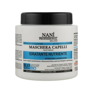 Маска для волосся Nani Professional Milano Hydrating & Nourishing для всіх типів волосся 500 мл (8034055534205) зображення 1