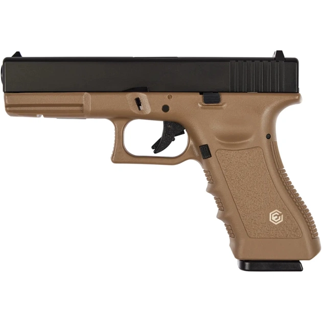 Страйкбольний пістолет Evolution E017 Gas 6 мм Tan (EP0217-T) - picture 1