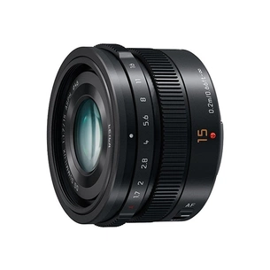Об'єктив Panasonic Micro 4/3 Lens 15mm f/1.7 ASPH Black (H-X015E9) зображення 1
