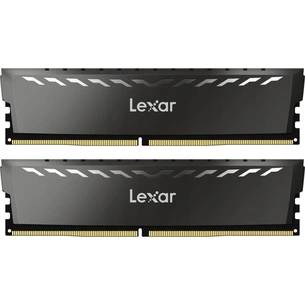 Модуль пам'яті для комп'ютера DDR4 16GB (2x8GB) 3200 MHz Thor Dark Gray Lexar (LD4BU008G-R3200GDXG) зображення 1