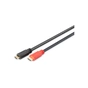 Кабель мультимедийный HDMI M to HDMI M 10.0m Full HD 60Hz AOC w/Amplifier black Digitus (AK-330105-100-S) - уменьшенное изображение 1