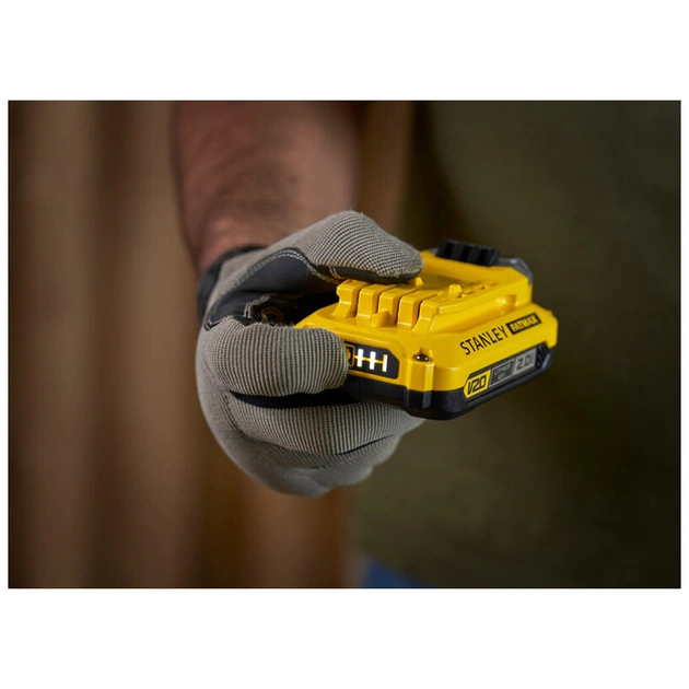 Набір акумулятор + зарядний пристрій Stanley FatMax V20, 18 В, 2x2Ah, 2A (SFMCB12D2) - picture 2