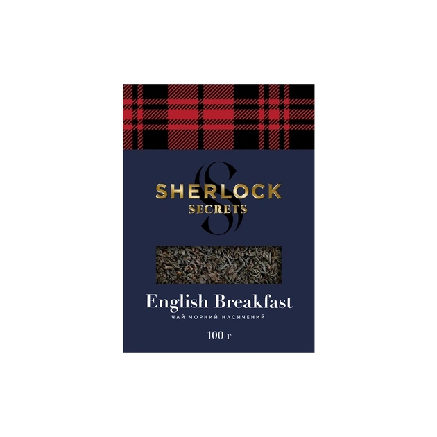 Чай Sherlock Secrets English Breakfast черный листовой 100 г (shs.00902) - изображение 8