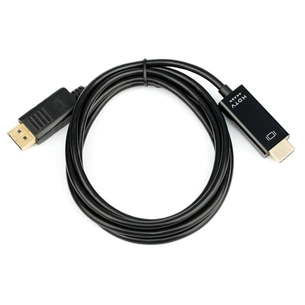 Кабель мультимедийный DisplayPort M to HDMI M 5.0m 8K/4K black Atcom (50100) изображение 1
