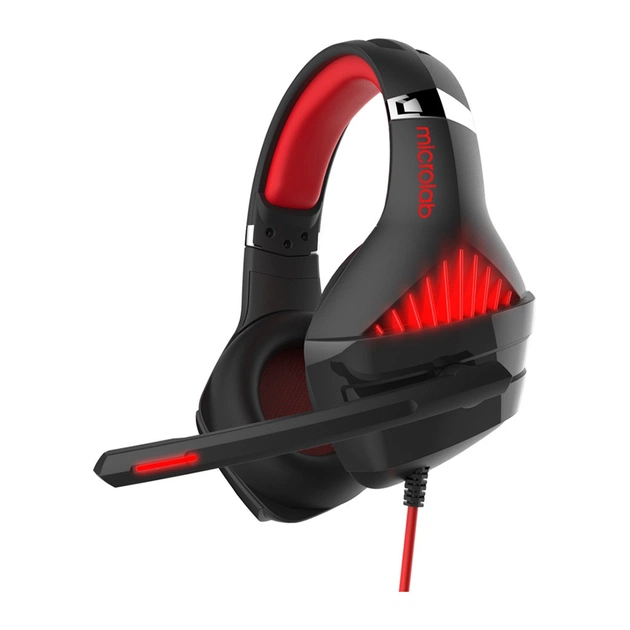 Навушники Microlab G6 Black-Red (G6_b+r) - зображення 1