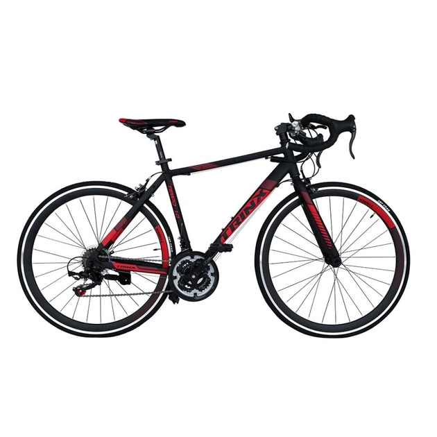 Велосипед Trinx Tempo 1.0 700C*500MM Matt-Black-Red (10030045) - зображення 1