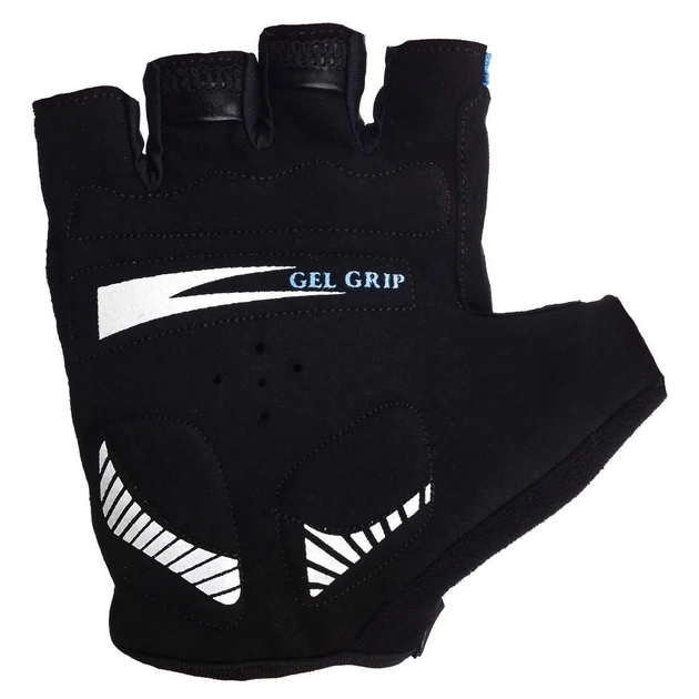 Велорукавиці PowerPlay 5028 Black/Blue M (5028D_M_Blue) - зображення 3