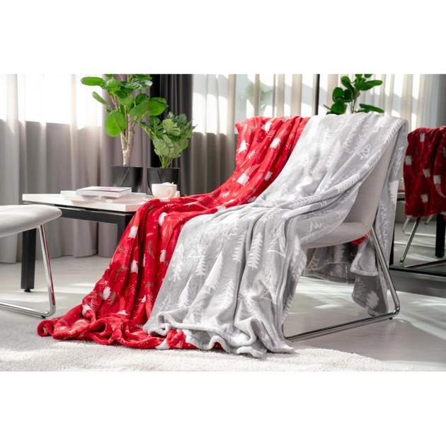 Плед Ardesto Flannel елки 160х200 см (ART0110PB) - изображение 6
