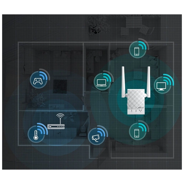 Ретранслятор ASUS RP-AC53 (RP-AC51) - picture 8