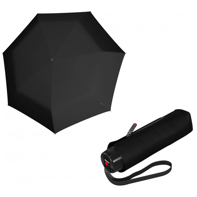 Зонт Knirps T.020 Small Manual Black (Kn95 3020 1000) - изображение 1