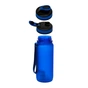 Пляшка для води Line Art Flores 650 мл синій (60014218LA-03) - зменшене зображення 4