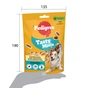 Ласощі для собак Pedigree Tasty Minis з яловичиною та сиром 140 г (5998749145357) - уменьшенное изображение 3