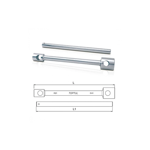 Ключ Toptul балонний 35х17(4-гр.)мм з воротком (CTIB3517) - picture 3
