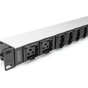 Силовий блок 19" 1U w/PDU 8xC13, 2xC19, 16A, 250V, вилка C20 Digitus (DN-95427) - preview 9