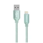 Дата кабель USB 2.0 AM to Lightning 2.0m mint ColorWay (CW-CBUL007-MT) - зменшене зображення 1