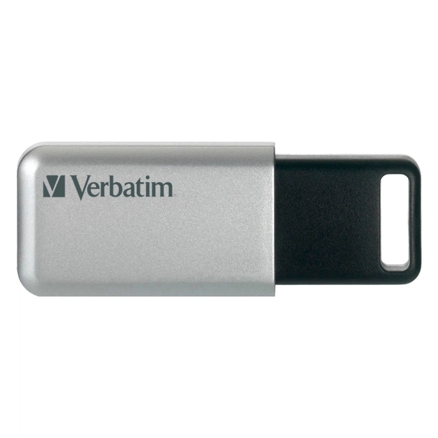 USB флеш накопичувач Verbatim 16GB Secure Pro with 256 AES USB 3.2 (98664) - зображення 1