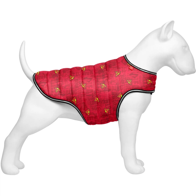 Курточка для тварин WAUDOG Clothes "Супермен червоний" S (503-4007) - зображення 1