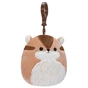 М'яка іграшка Squishmallows на кліпсі – Бурундук Мельзі 9 см (SQCP00148) - зменшене зображення 2