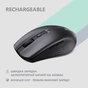 Мишка 2E MF270 Silent Rechargeable Wireless Black (2E-MF270WBK) - зменшене зображення 4