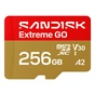 Карта пам'яті SanDisk 256GB microSDXC class 10 UHS-I Extreme GO (SDSQXGN-256G-GN6MN) - зменшене зображення 1