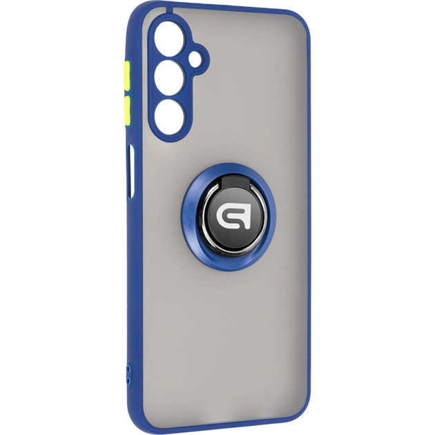 Чохол до мобільного телефона Armorstandart Frosted Matte Ring Samsung A15 4G (A155) / A15 5G Navy Blue (ARM72711) - зображення 1